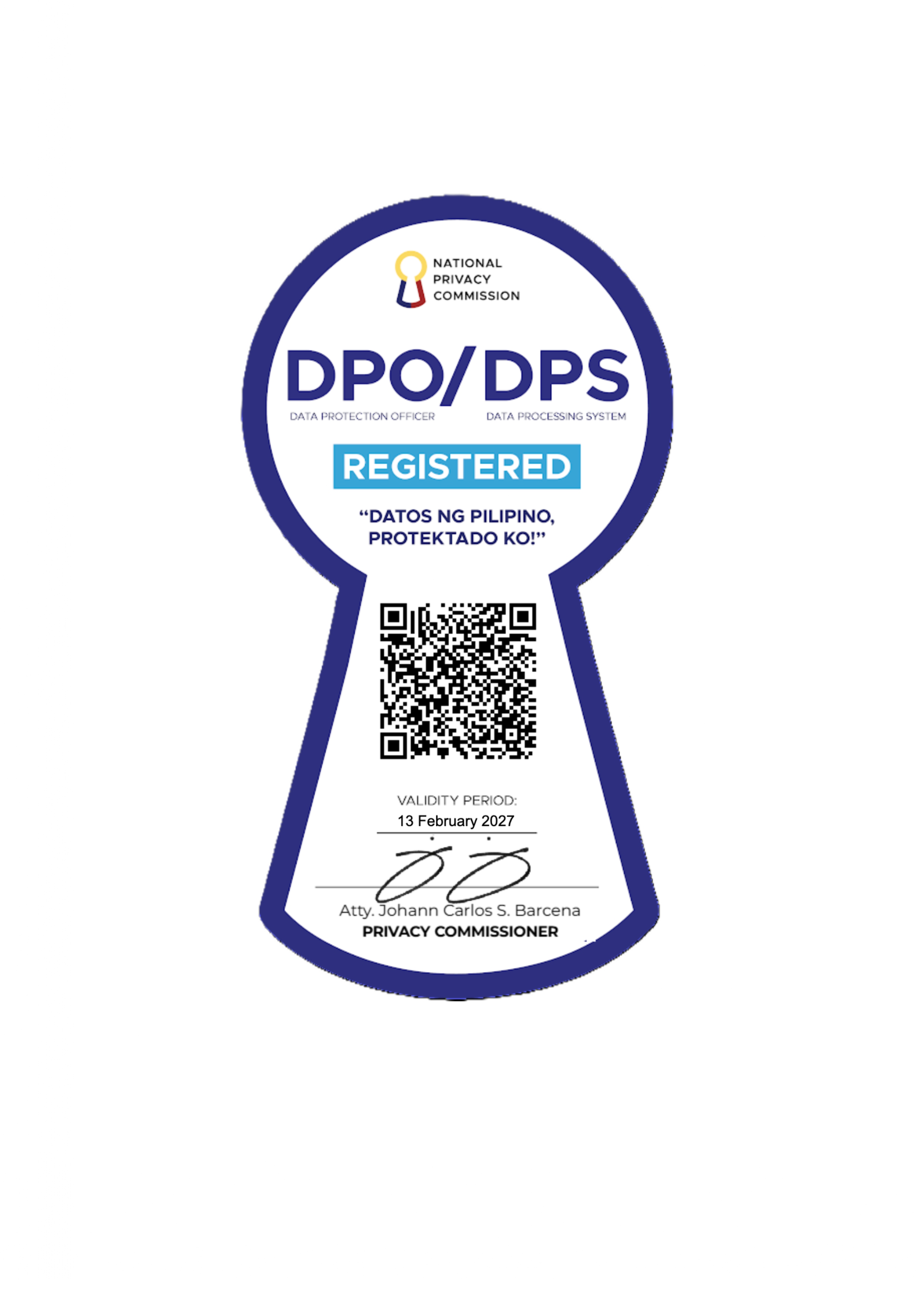 NPC DPO/DPS Registered